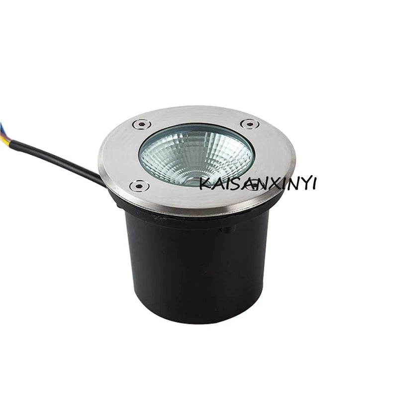 Waterproof Led Light Garden Underground 3W 5W 10W 15W IP67 Outdoor Buried Garden Path Spot Recessed Inground Lighting 220V DC12V