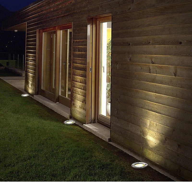Waterproof Led Light Garden Underground 3W 5W 10W 15W IP67 Outdoor Buried Garden Path Spot Recessed Inground Lighting 220V DC12V