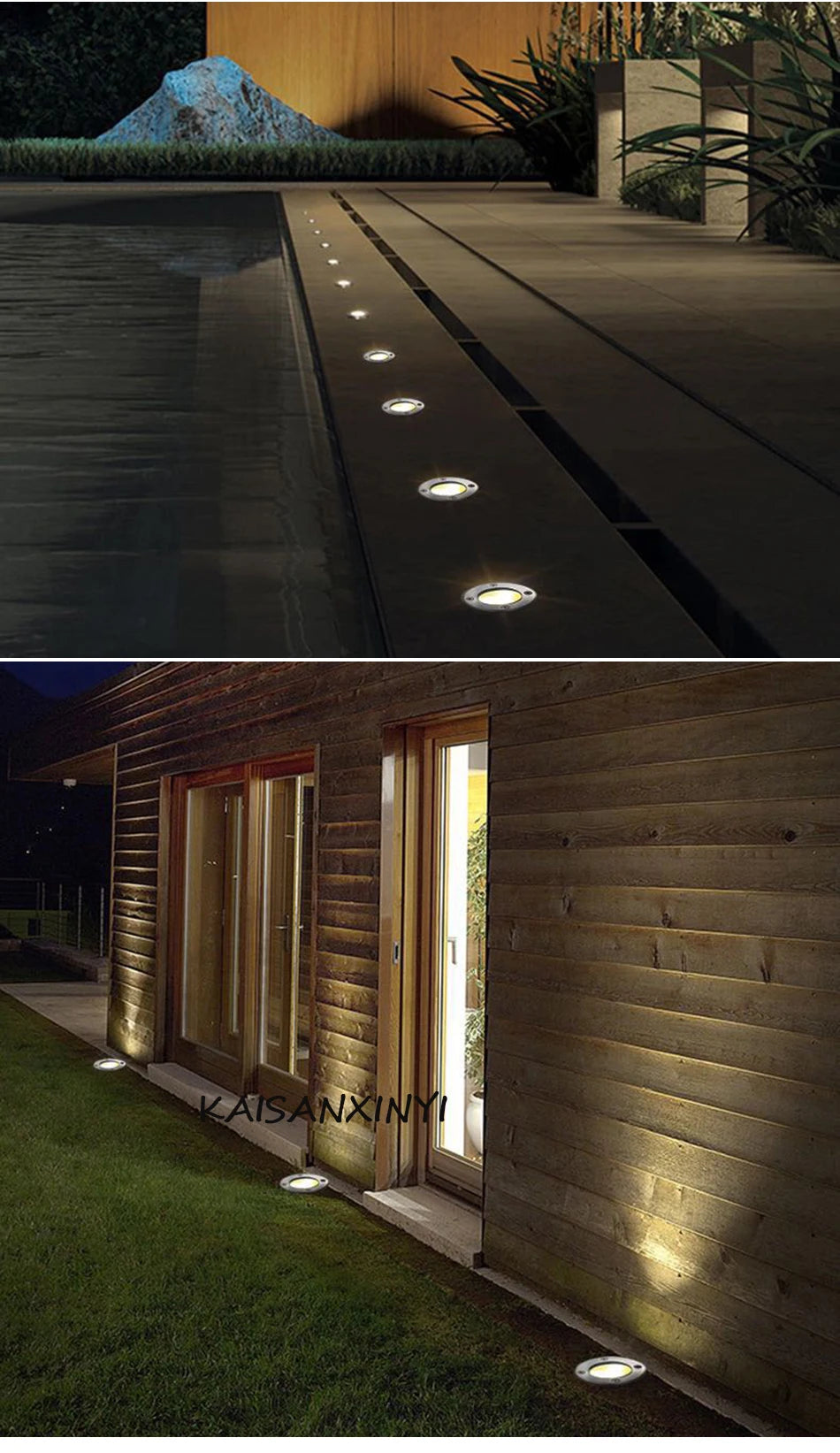 Waterproof Led Light Garden Underground 3W 5W 10W 15W IP67 Outdoor Buried Garden Path Spot Recessed Inground Lighting 220V DC12V