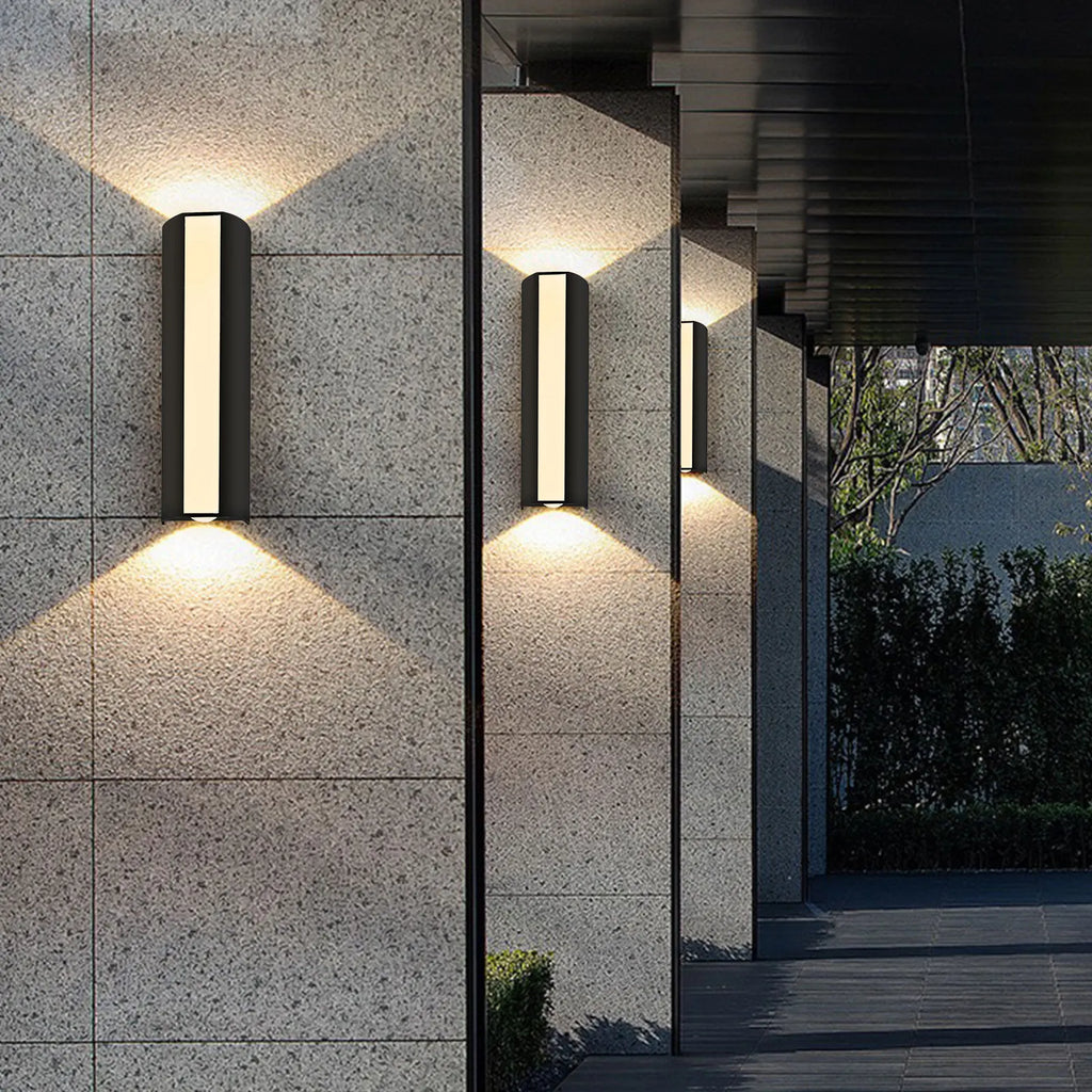 Outdoor LED Wall Light 10W IP66 Waterproof Lamp AC85-265V Warm White Cold White Exterior Wall Mounted Lighting for Home Decor