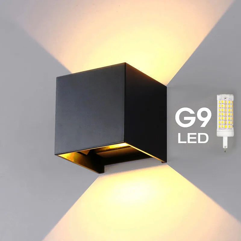 IP65 Waterproof LED Wall Light – Aluminium Indoor Outdoor