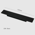 Modern LED Wall Lamp Outdoor/Indoor Wall Lamp 110V 220V Straight Strip Aluminum Light White/Black/Gold/Coffee Wall Lamp Fixture