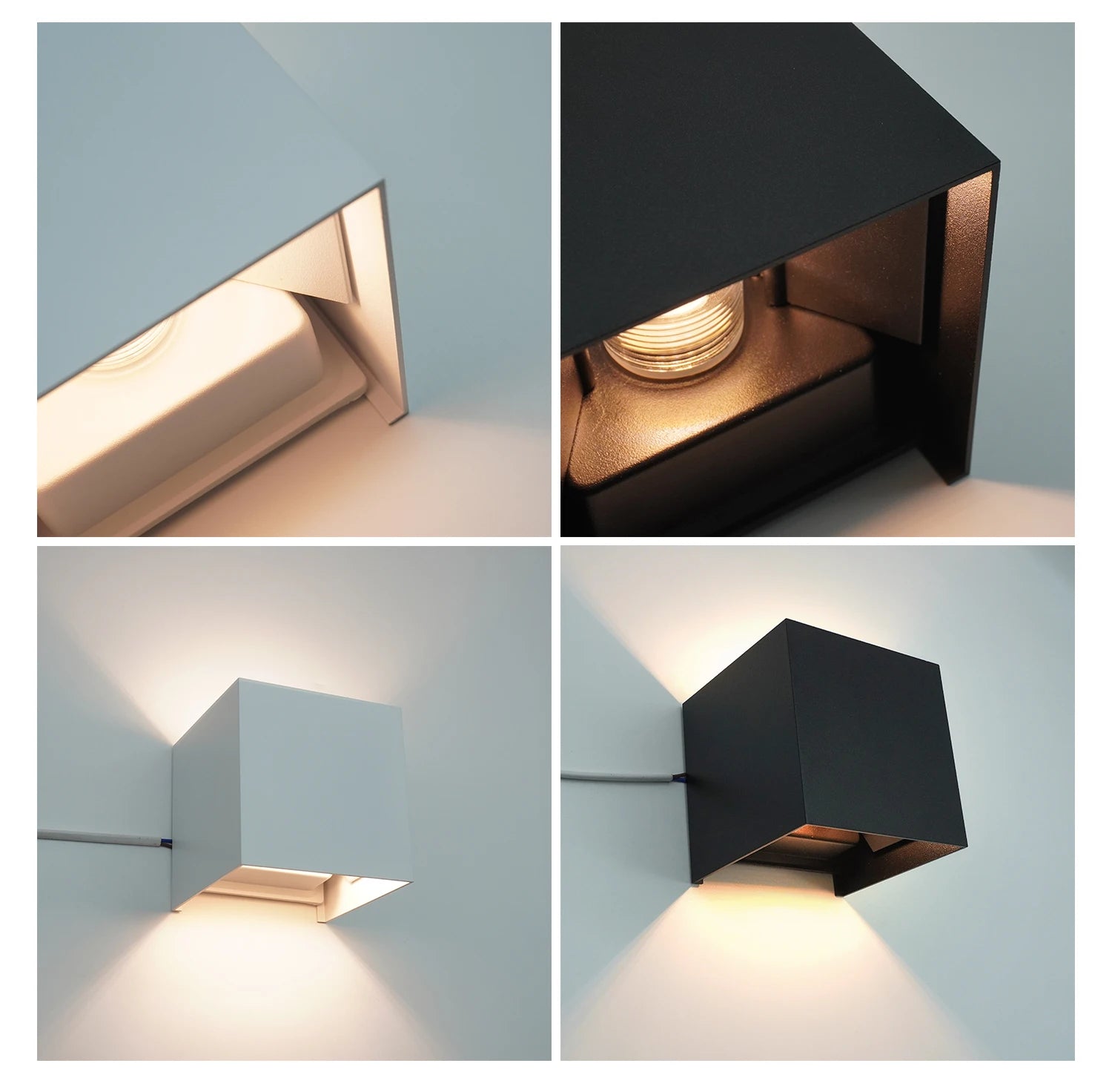 IP65 Waterproof LED Wall Light – Aluminium Indoor Outdoor