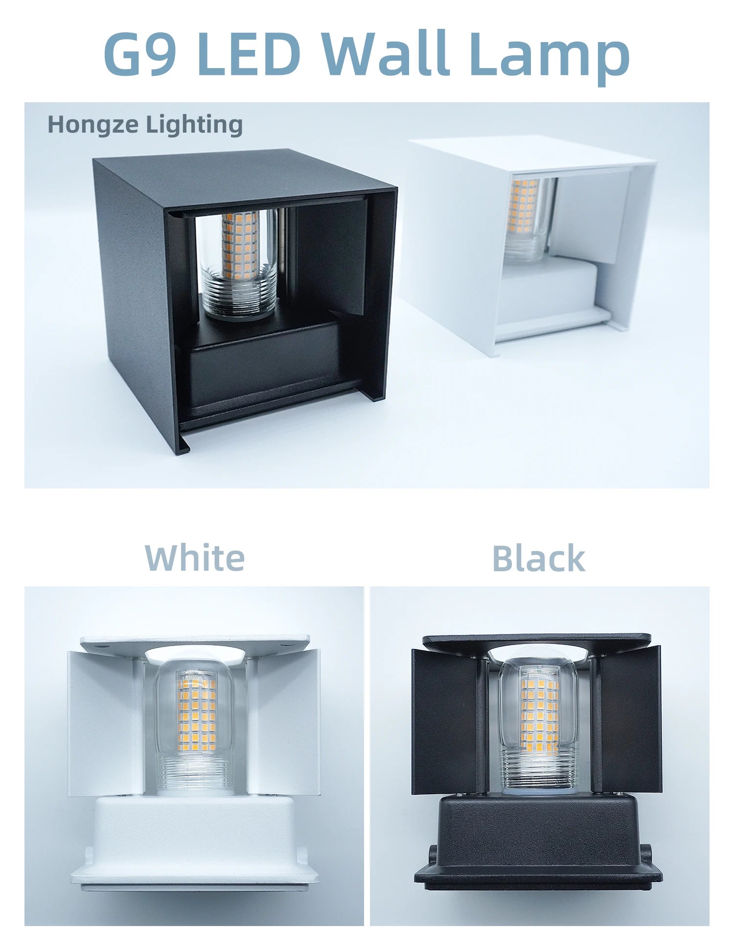 IP65 Waterproof LED Wall Light – Aluminium Indoor Outdoor