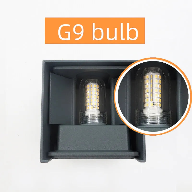 IP65 Waterproof LED Wall Light – Aluminium Indoor Outdoor